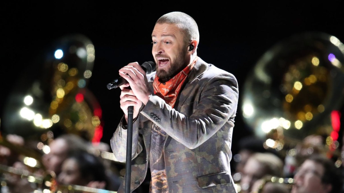 Justino Timberlake'o pasirodymas per „Super Bowl“ / AFP/„Scanpix“ nuotr.