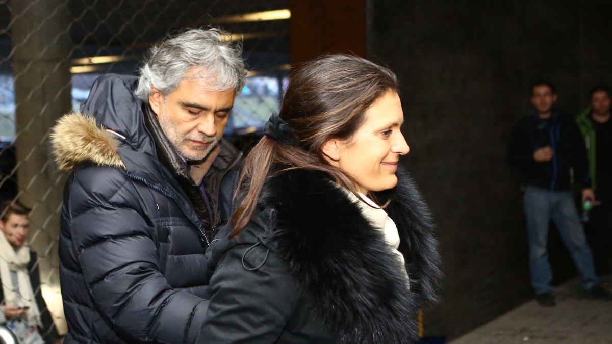 Andrea Bocelli su žmona Veronica Kaune / Giedriaus Bubliausko nuotr.