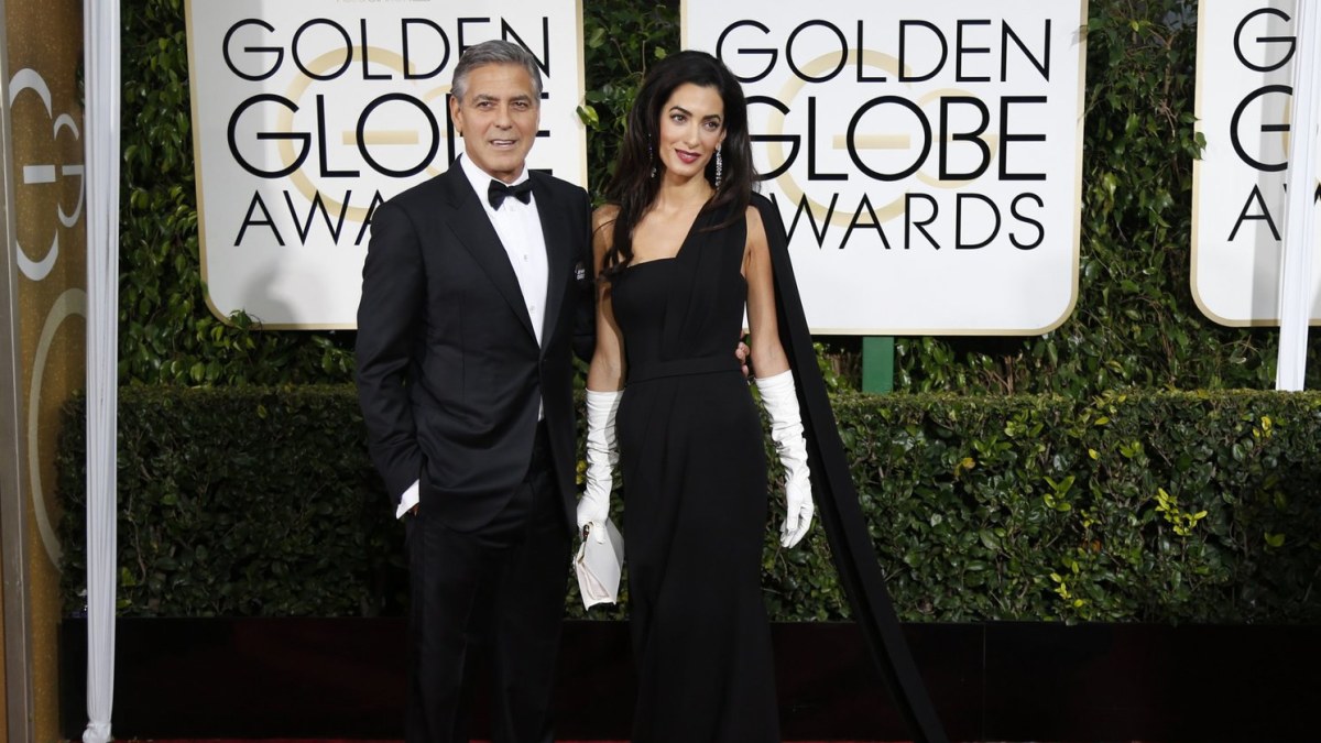 George'as Clooney su žmona Amal Clooney / „Reuters“/„Scanpix“ nuotr.
