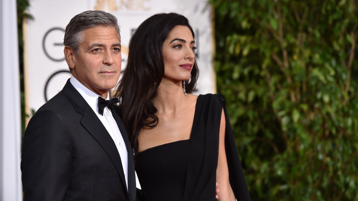 George'as ir Amal Clooney / „Scanpix“/AP nuotr.