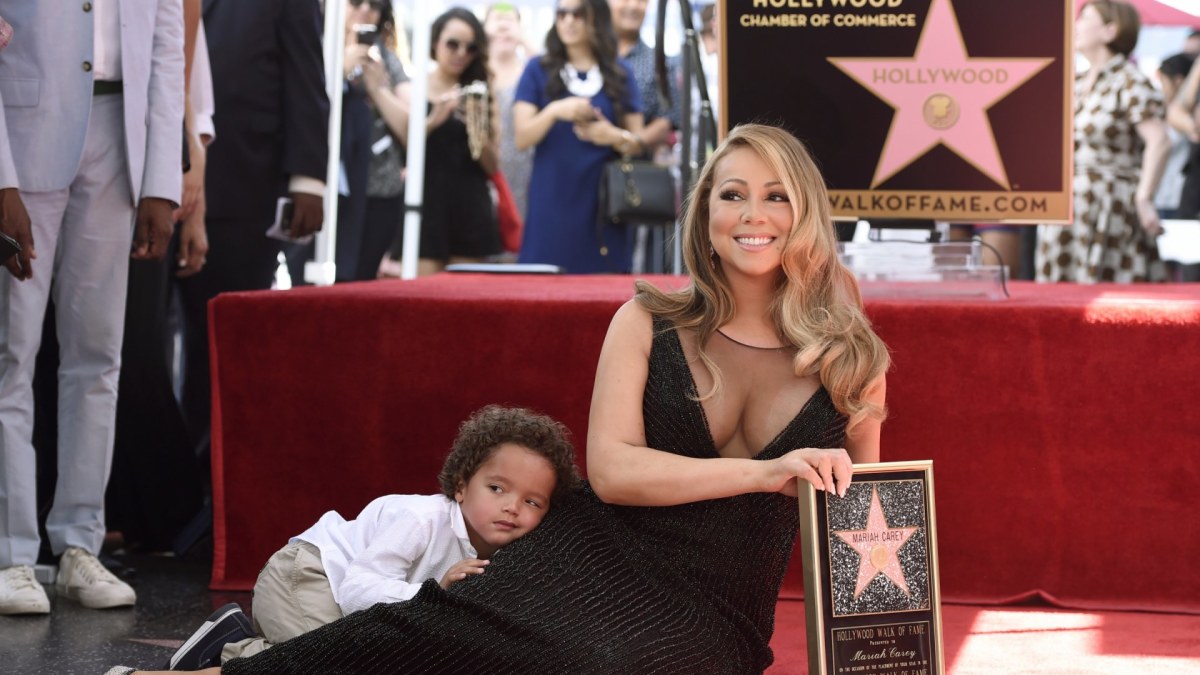 Mariah Carey su sūnumi Moroccanu / „Scanpix“/AP nuotr.