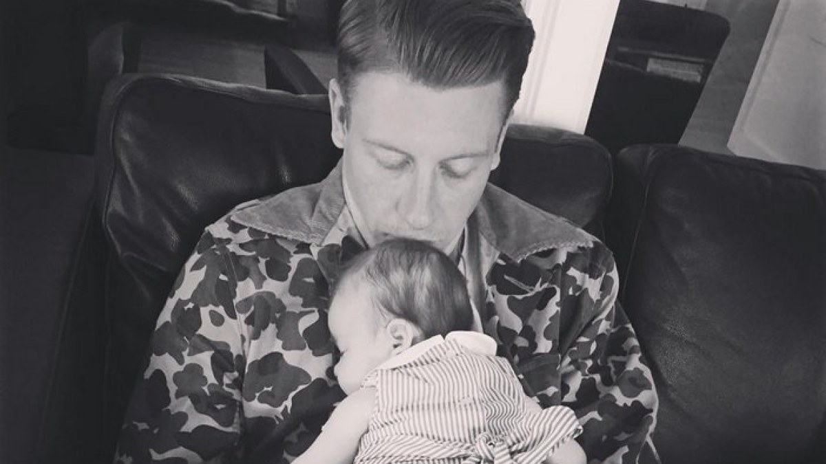 Macklemore'as su dukra Sloane  / „Instagram“ nuotr.