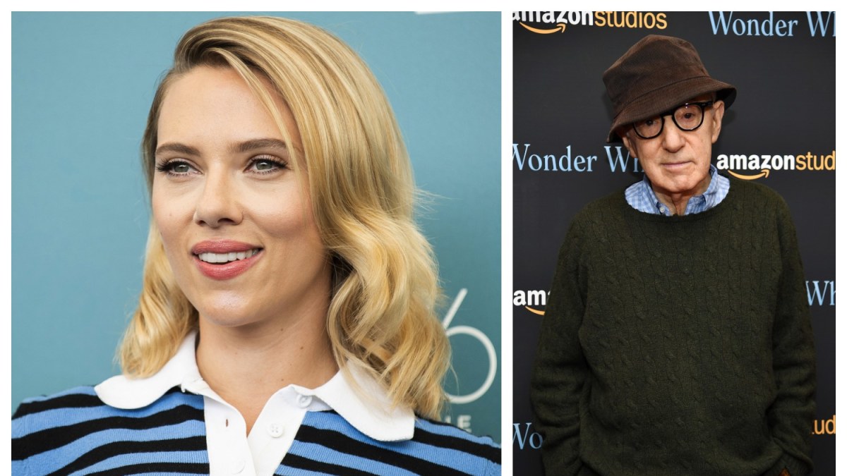 Scarlett Johansson ir Woody Allenas / „Scanpix“ nuotr.