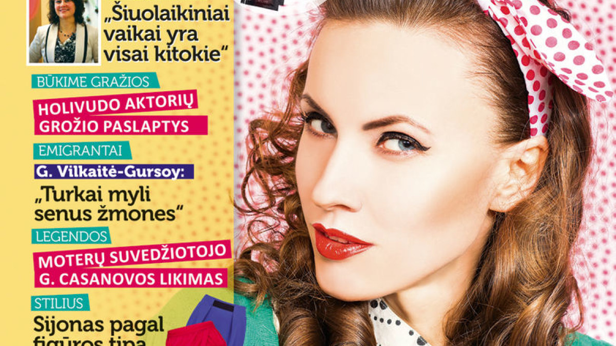 2014 m. kovo mėnesio žurnalo „Ji“ Nr. 13 / Žurnalo „Ji“ archyvo nuotr.