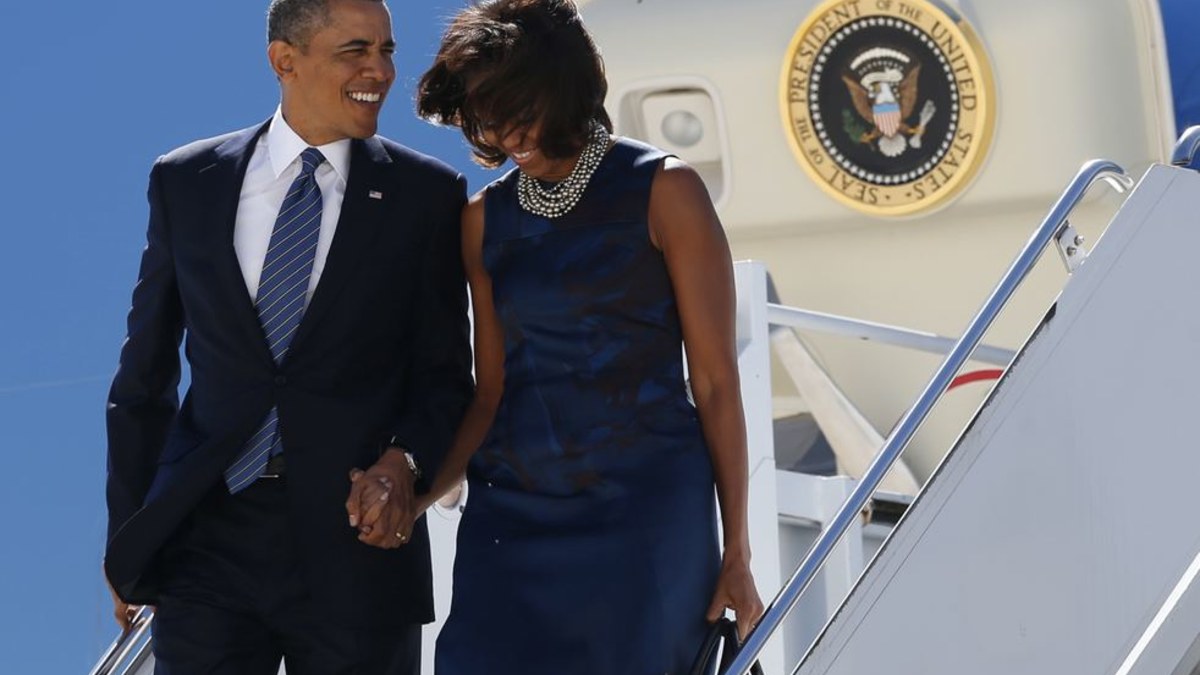 Barackas Obama ir Michelle Obama / „Reuters“/„Scanpix“ nuotr.
