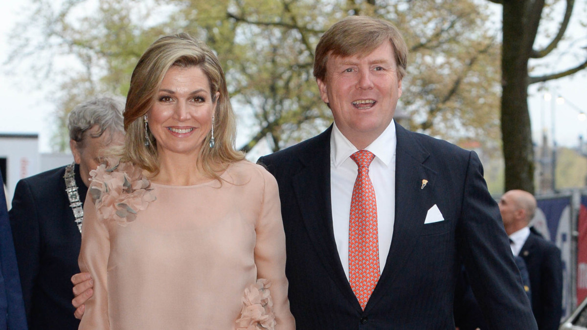 Nyderlandų karalius Willemas Alexanderis su žmona karaliene Maxima / Vida Press nuotr.