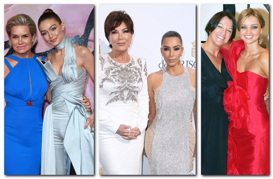 Gigi Hadid, Kim Kardashian, Miranda Kerr su mamomis / Vida Press nuotr.